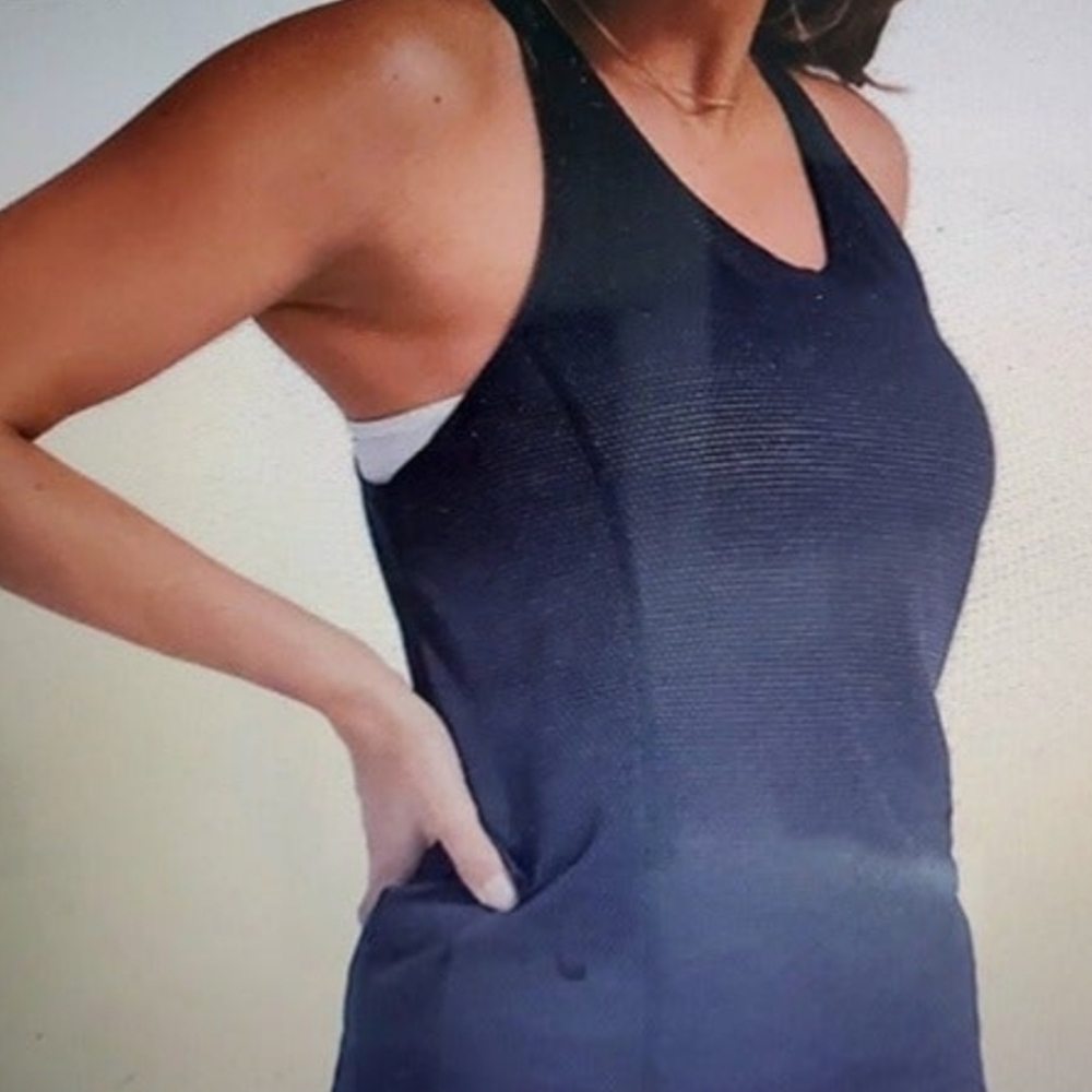 Merino Wool/Tencel Natural Run Tank, S